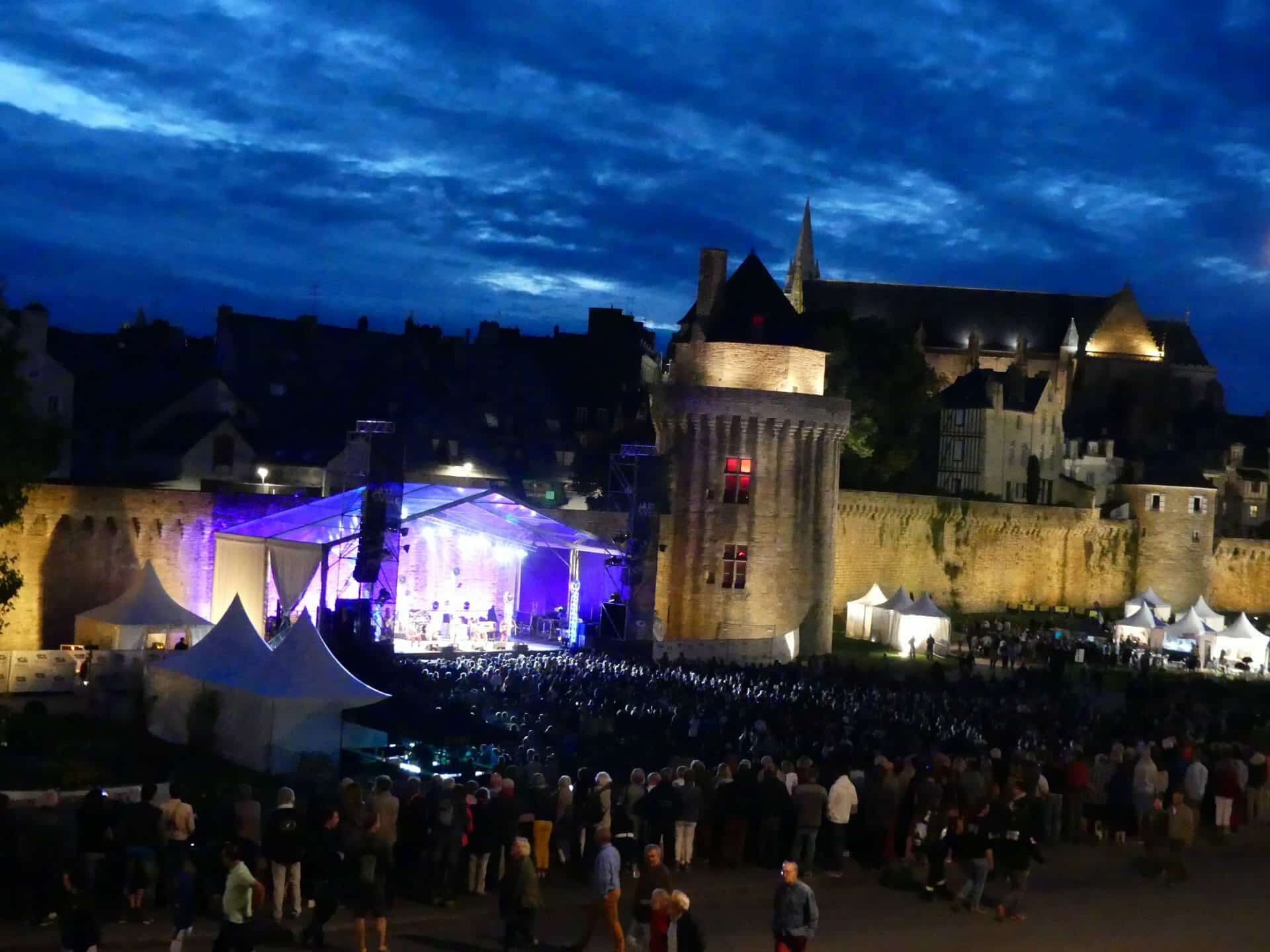 Festival Jazz en ville, fin juillet 2023 à Vannes