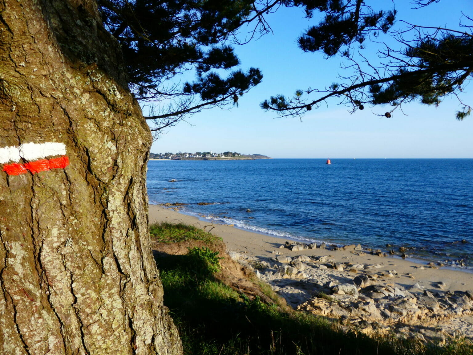 Sentier côtier GR34 le long du Golfe du Morbihan