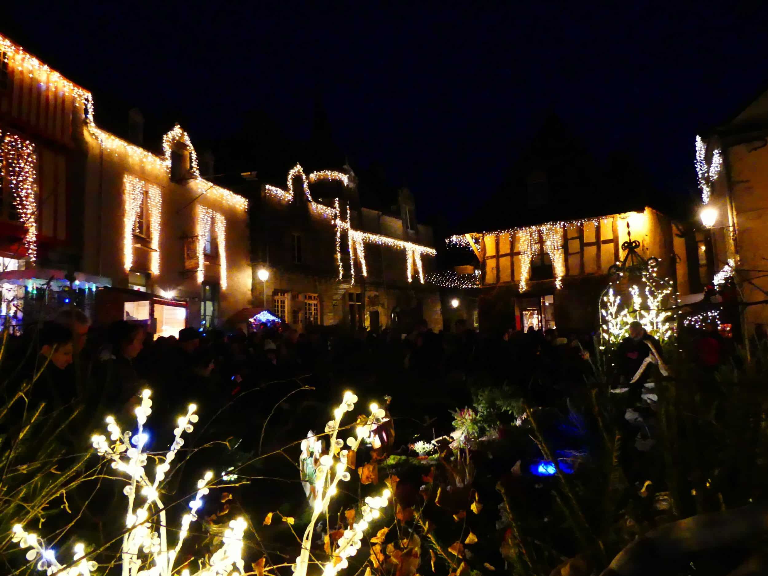 Sortie de Noël à Rochefort-en-Terre en Bretagne