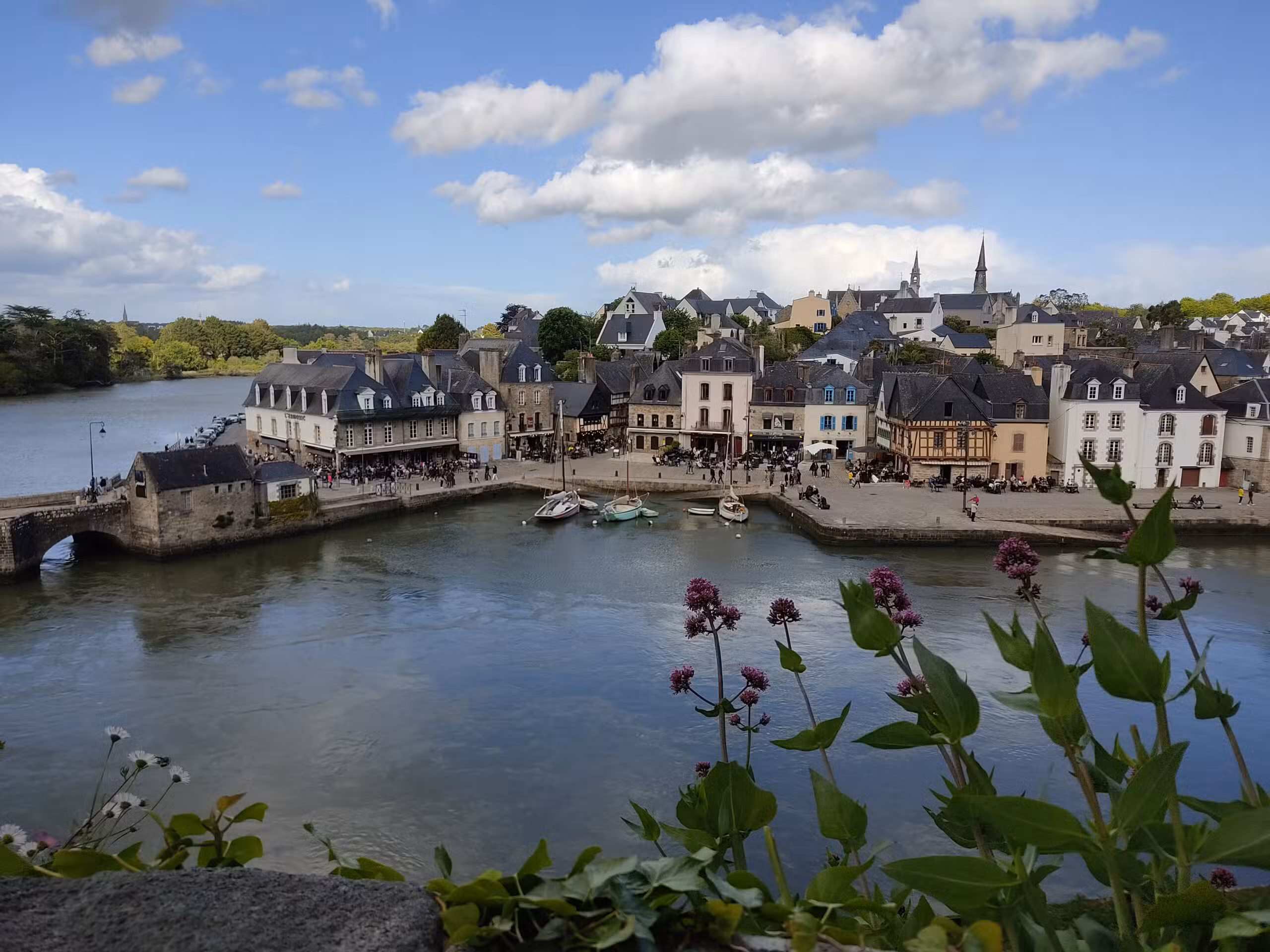 Port de Saint-Goustan à Auray