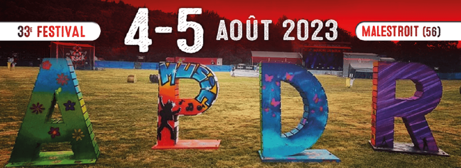 Festival Au Pont du Rock, 4 et 5 août 2023 à Malestroit