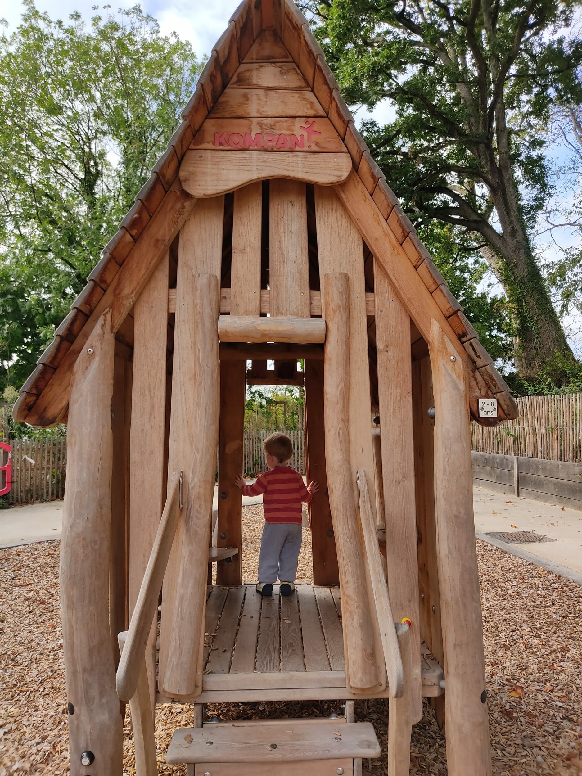 Parcours pédagogique et plateforme surélevée au parc du Pargo, Vannes