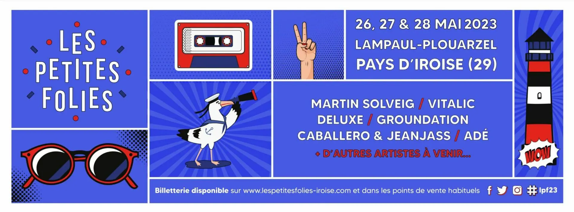 Festival Les Petites Folies en pays d’Iroise, du 26 au 28 mai 2023