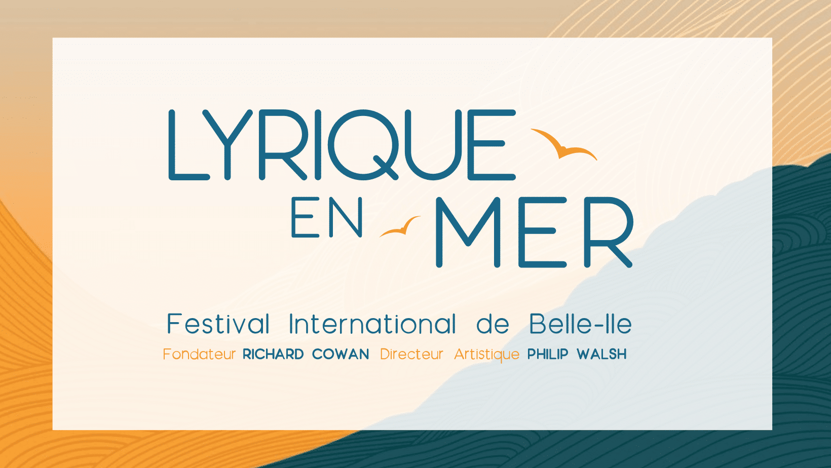 Festival Lyrique en mer de Belle-Ile en Mer, du 26 juillet au 12 août 2023