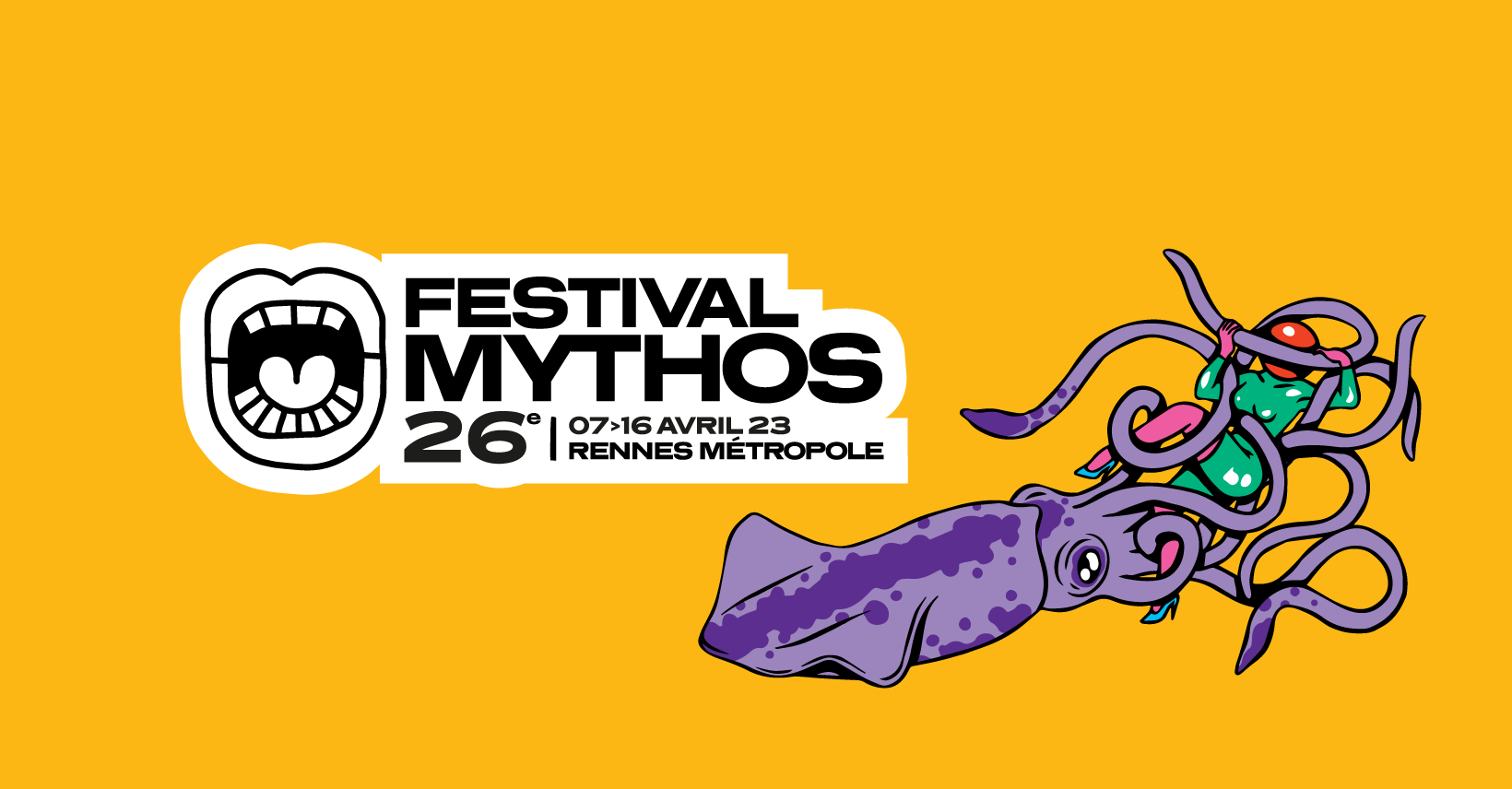 Festival Mythos, 7 au 16 avril 2023 à Rennes (35)