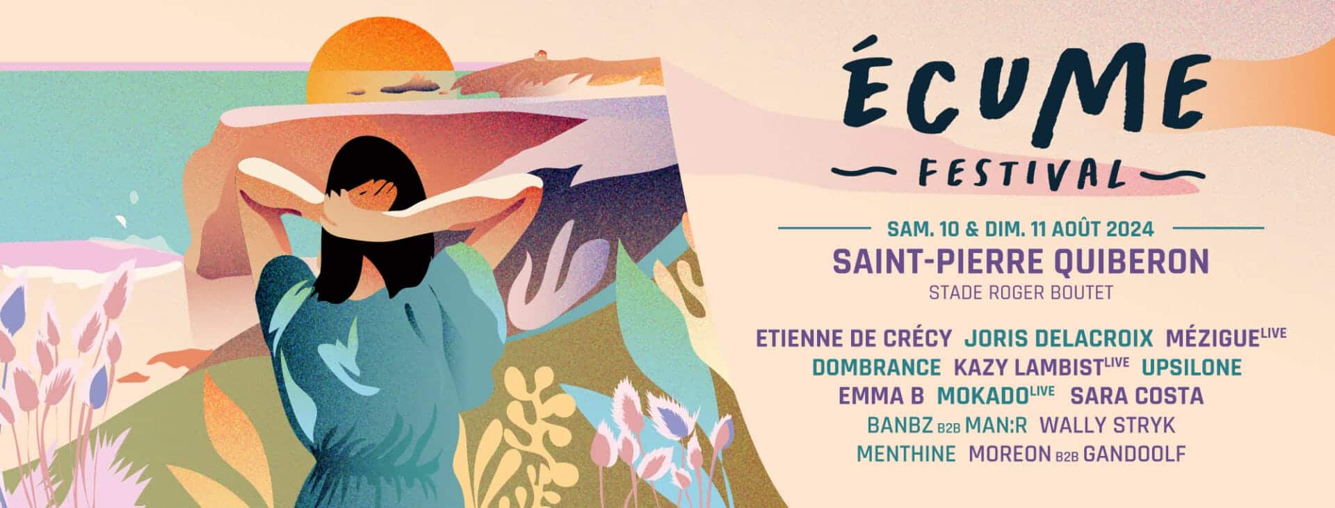Écume Festival, 10 & 11 août 2024 à Saint-Pierre-Quiberon (56)