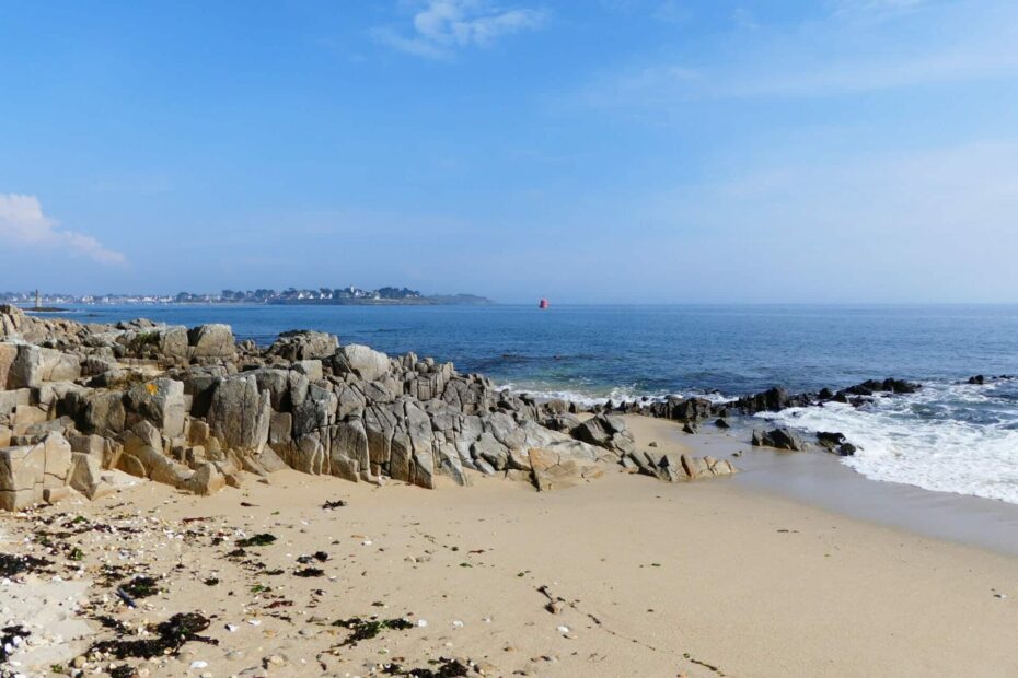 plage bretonne locmariaquer