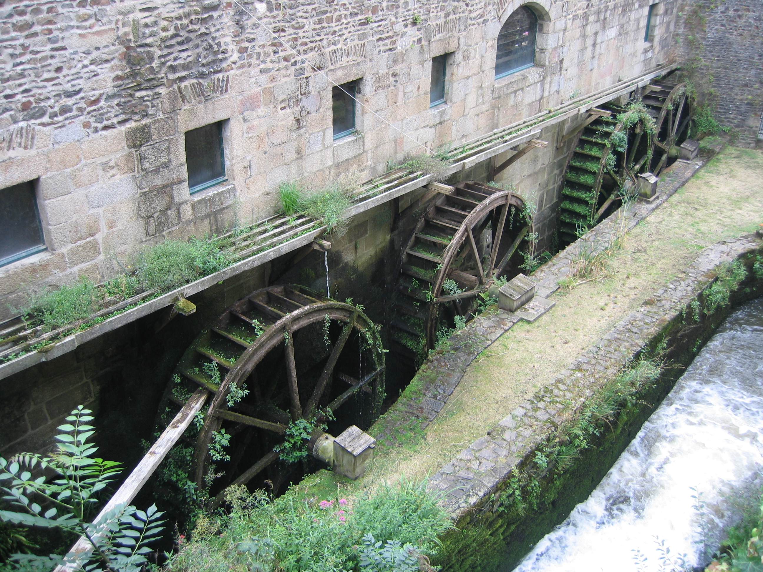 Cour intérieure du château médiéval de Fougères, Ille-et-Vilaine