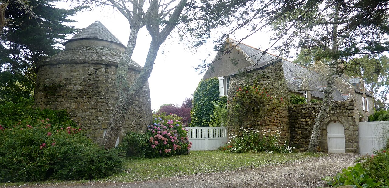Manoir de Kernoël sur l'île d'Arz, ancienne seigneurie du XIIIe siècle