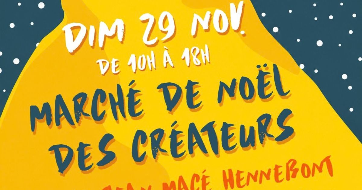 Marché de Noël des créateurs de l&rsquo;école Jean Macé, 29 novembre 2026 à Hennebont (56)