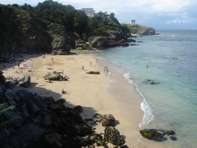 Plage de Castoul &agrave; Belle-&Icirc;le-en-Mer