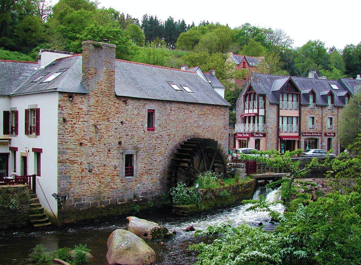 Le moulin de Rosmadec à Pont-Aven — l'un des 14 moulins historiques de la cité des peintres