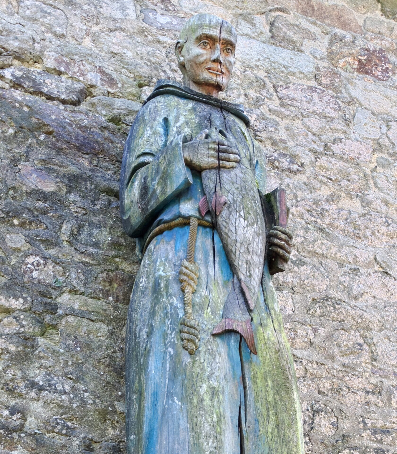 Statue de Saint-Goustan à Auray