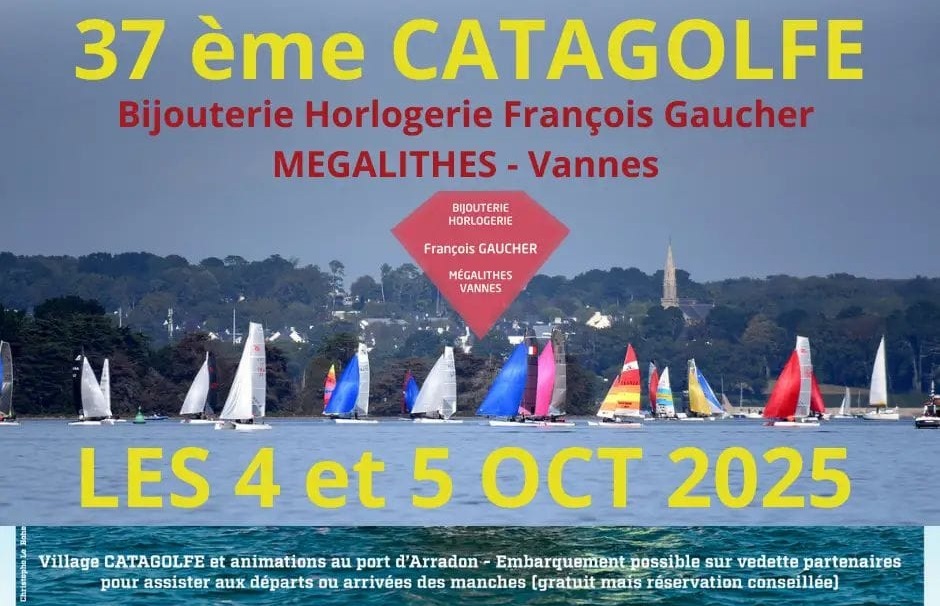 affiche catagolfe d' arradon 2025