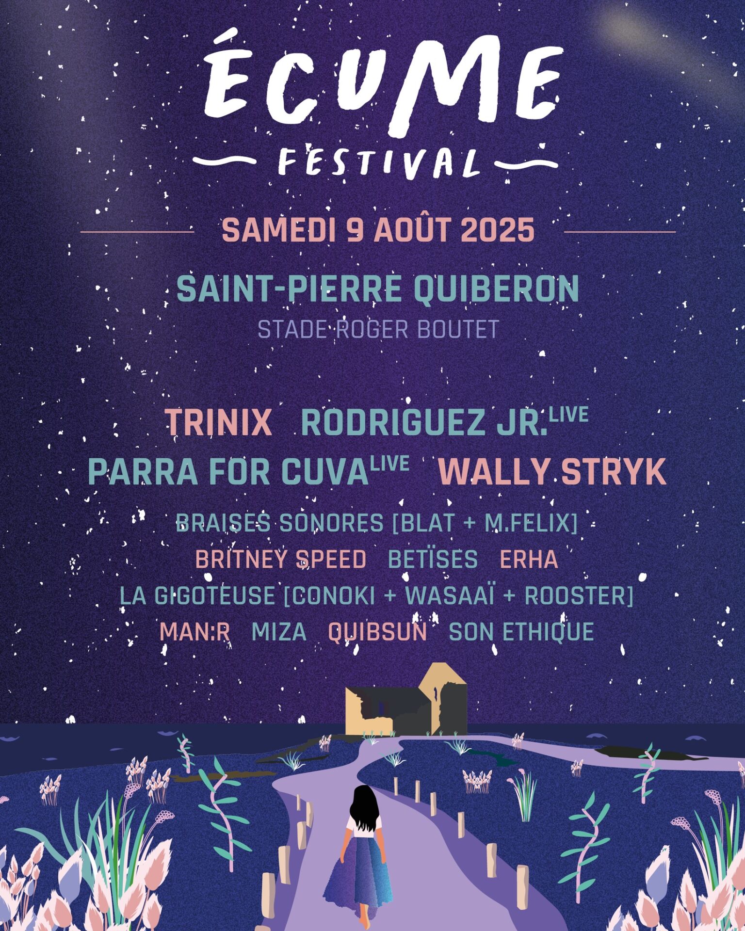 affiche ecume festival 2025