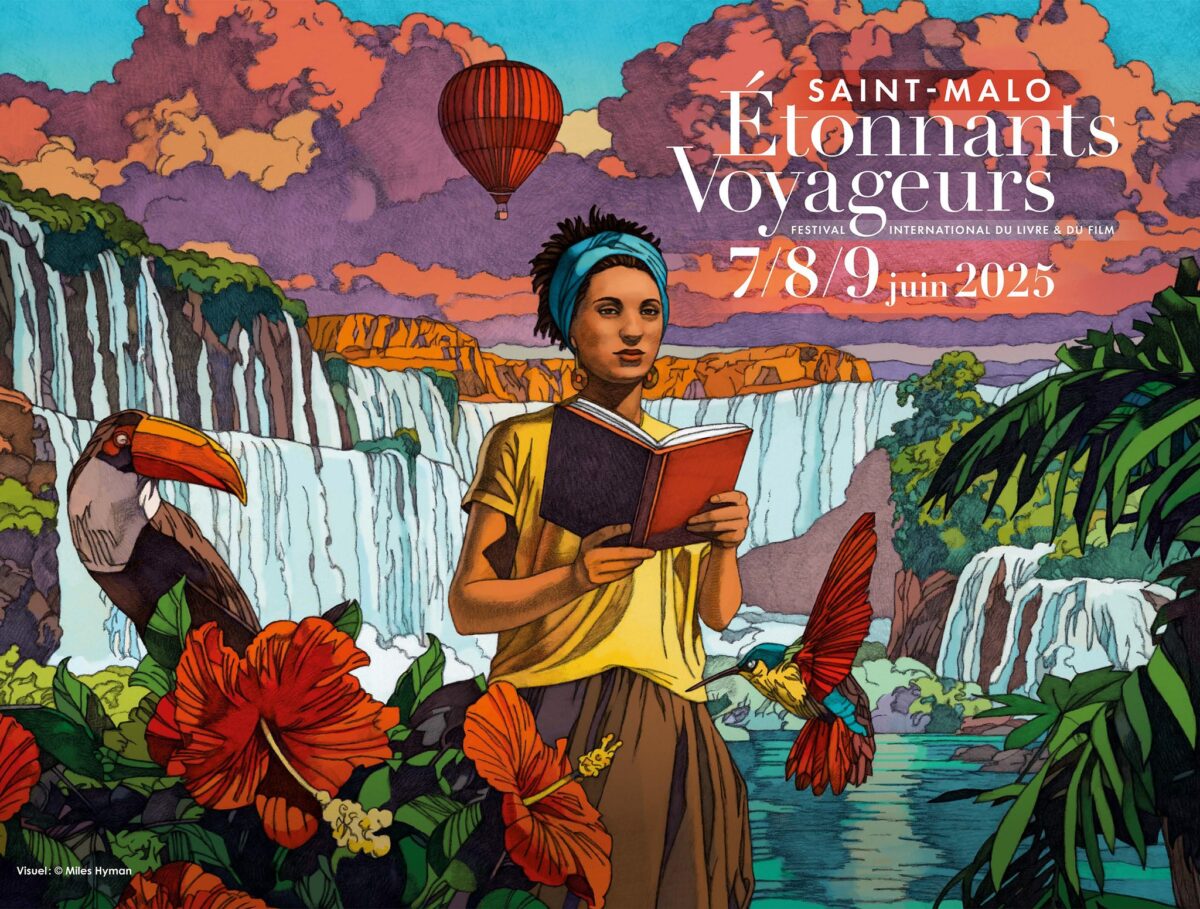 affiche etonnants voyageurs 2025