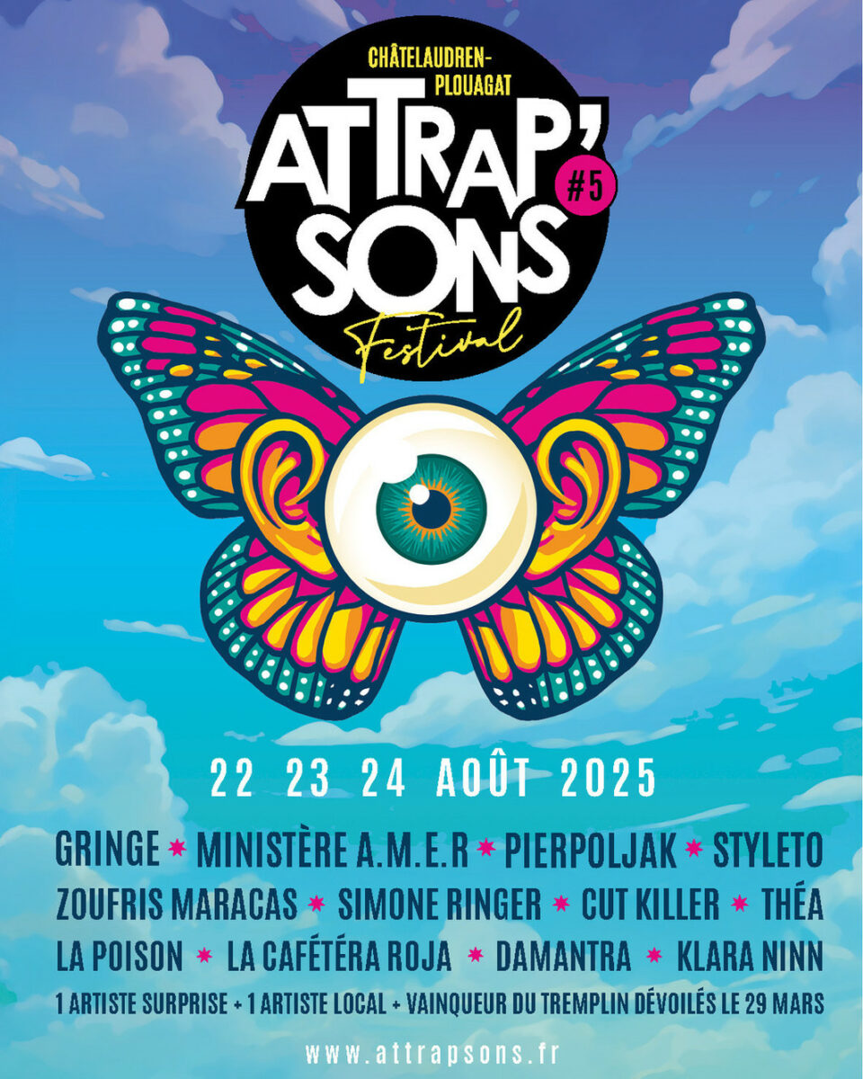 affiche festival attrap sons 2025