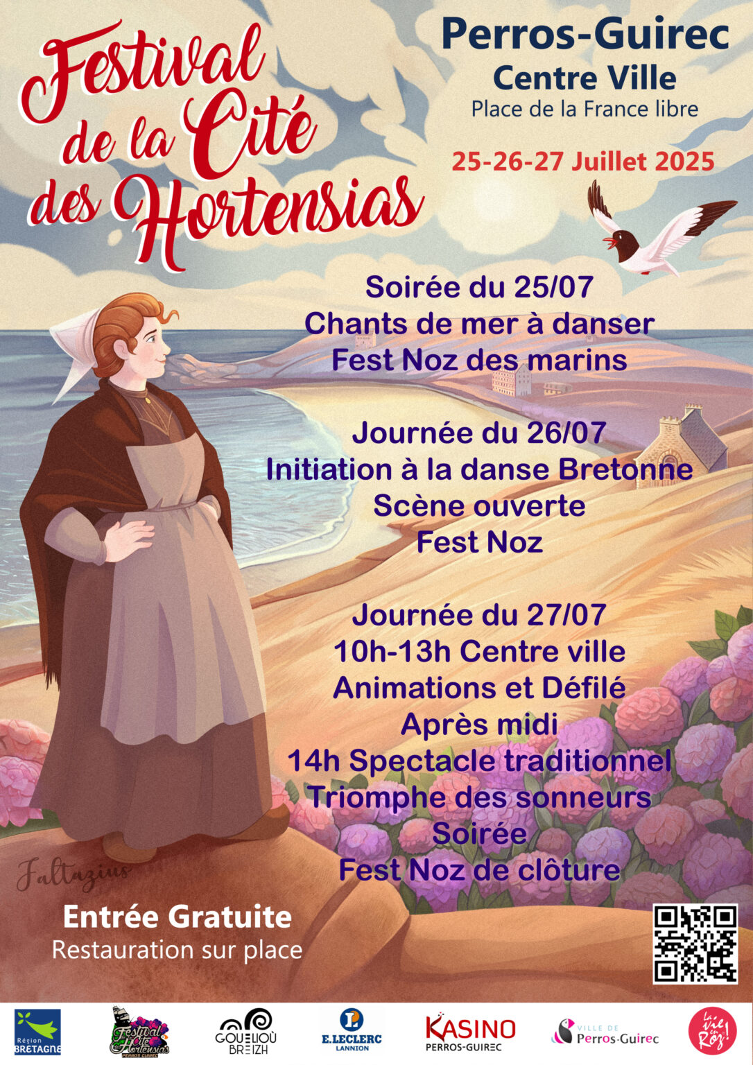 affiche festival de la cite des Hortensias 2025