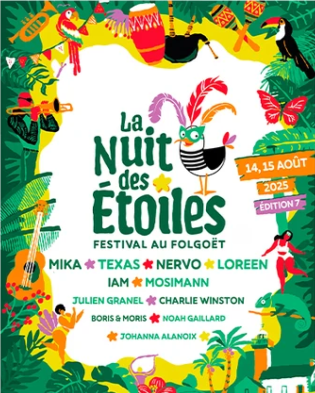 affiche festival la nuit des etoiles 2025