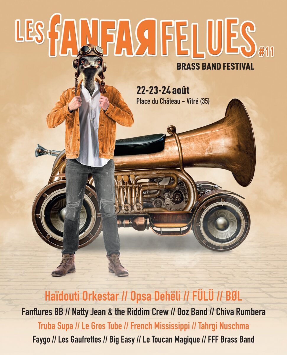 affiche festival les fanfarfelues 2025
