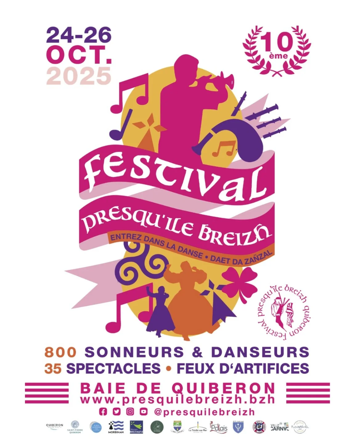 affiche festival presqu ile breizh 2025