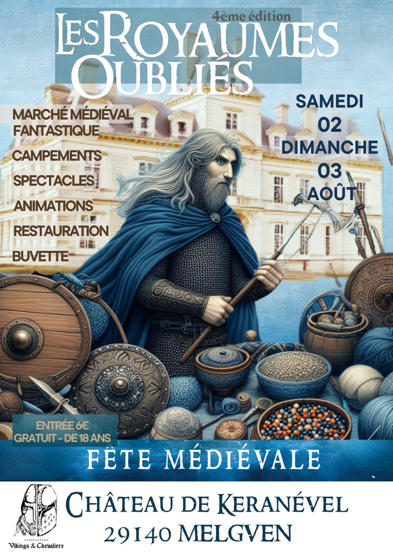 affiche les royaumes oublies 2025 melgven