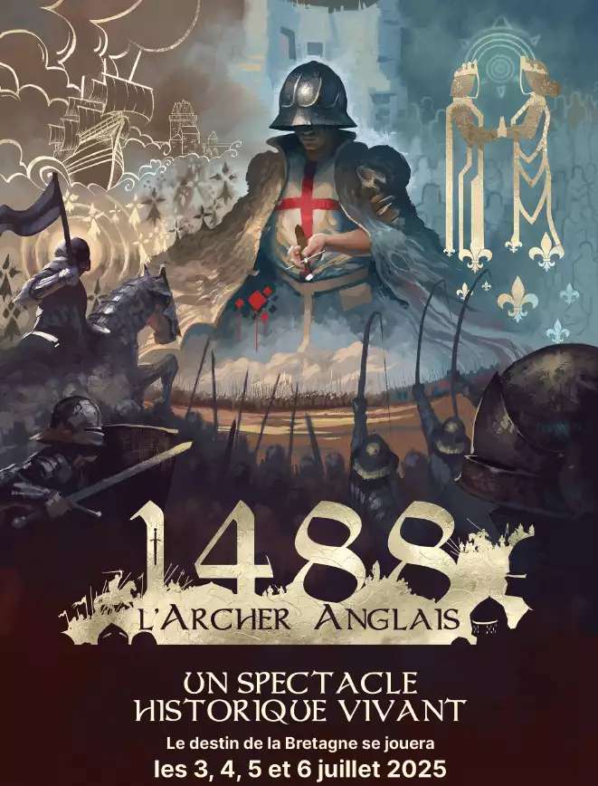 affiche spectacle son et lumiere 2025