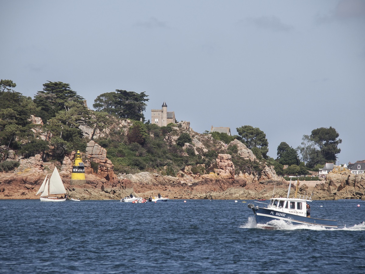 Tour de l'archipel en bateau autour de l'île de Bréhat