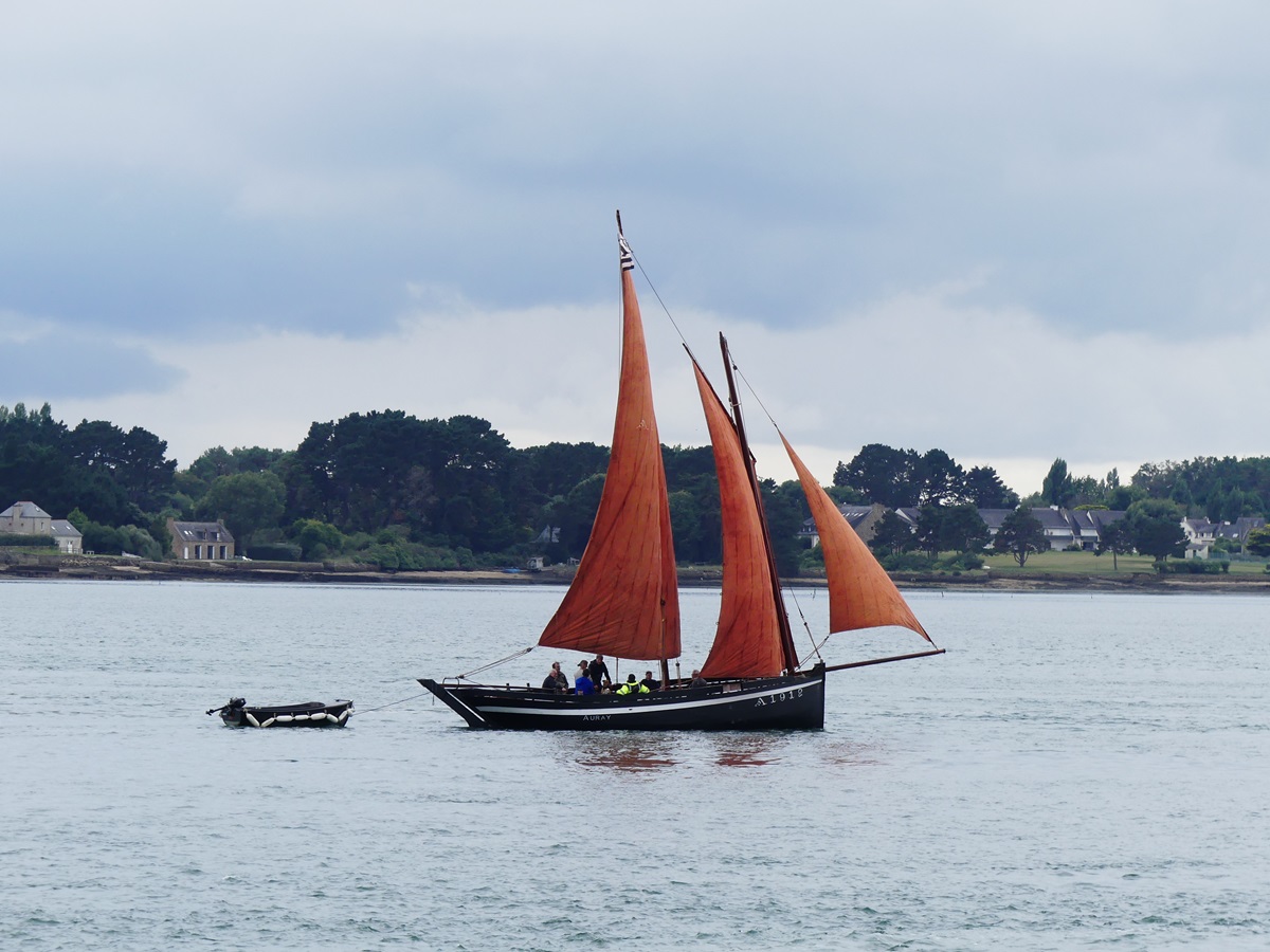 Le forban du Bono, bateau typique du Golfe du Morbihan