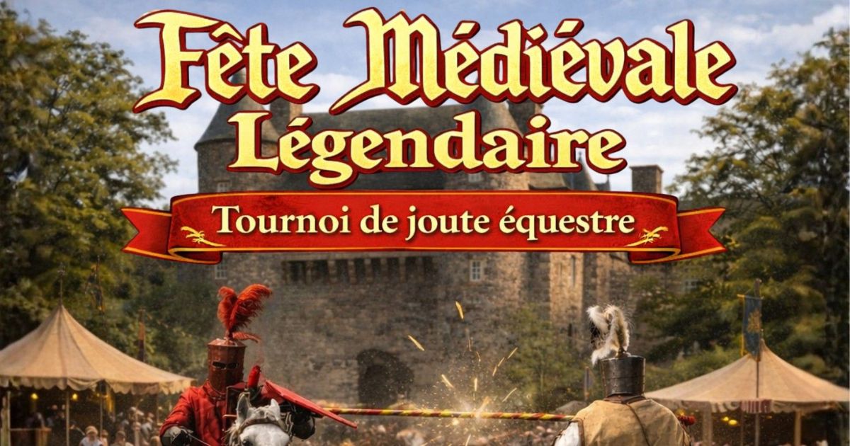 Fête Médiévale au Château de Trécesson, les 8 et 9 août 2026 à Campénéac (56)