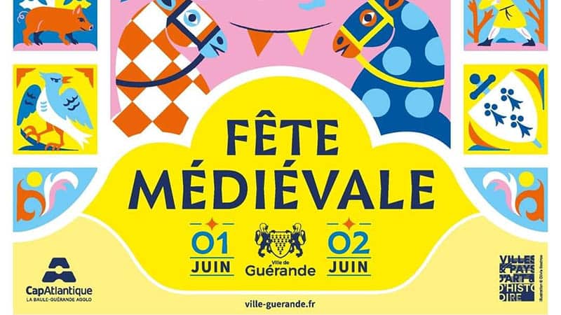 Fête médiévale de Guérande, 1er et 2 juin 2024 à Guérande (44)