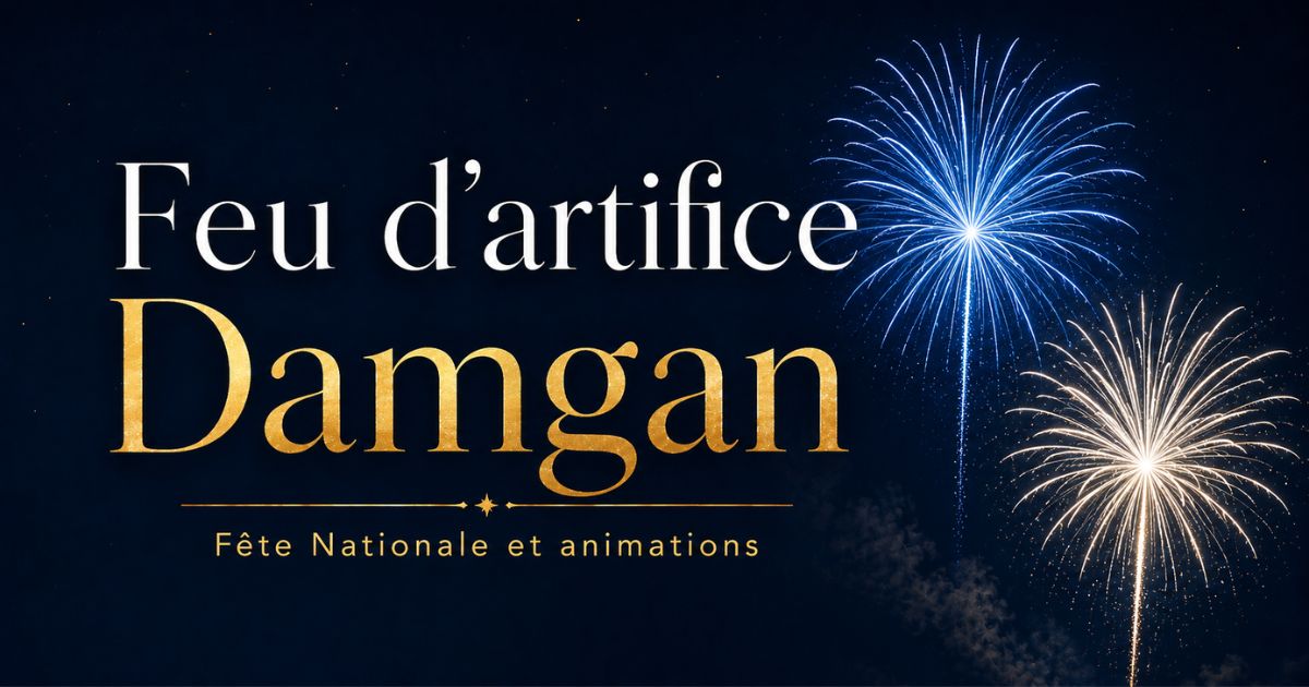 Fête Nationale et feu d&rsquo;Artifice, 13 juillet 2026 à Damgan (56)