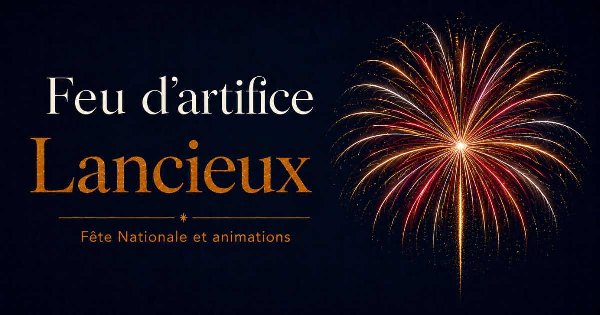 Fête de la SNSM et feu d&rsquo;artifice, 14 juillet 2026 à Lancieux (22)