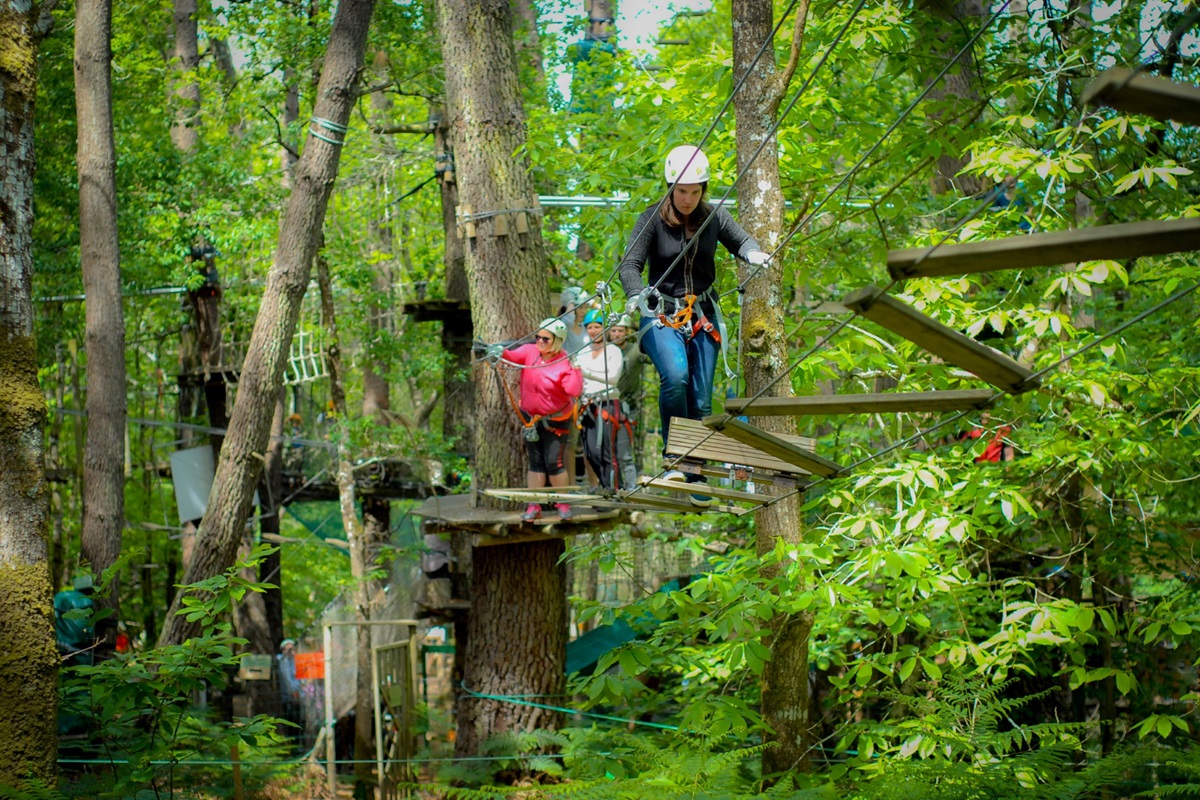 Parcours Forêt Adrénaline Carnac