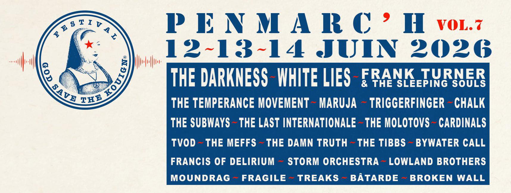 Festival God Save The Kouign, 12 au 14 juin 2026 à Penmarc’h (29)