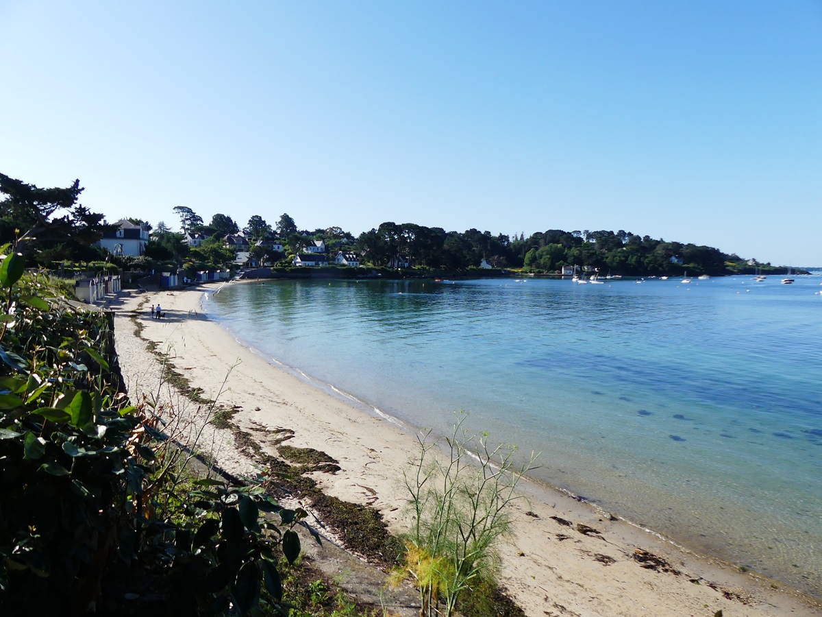 La grande plage (plage du Drehen) de l’île aux Moines