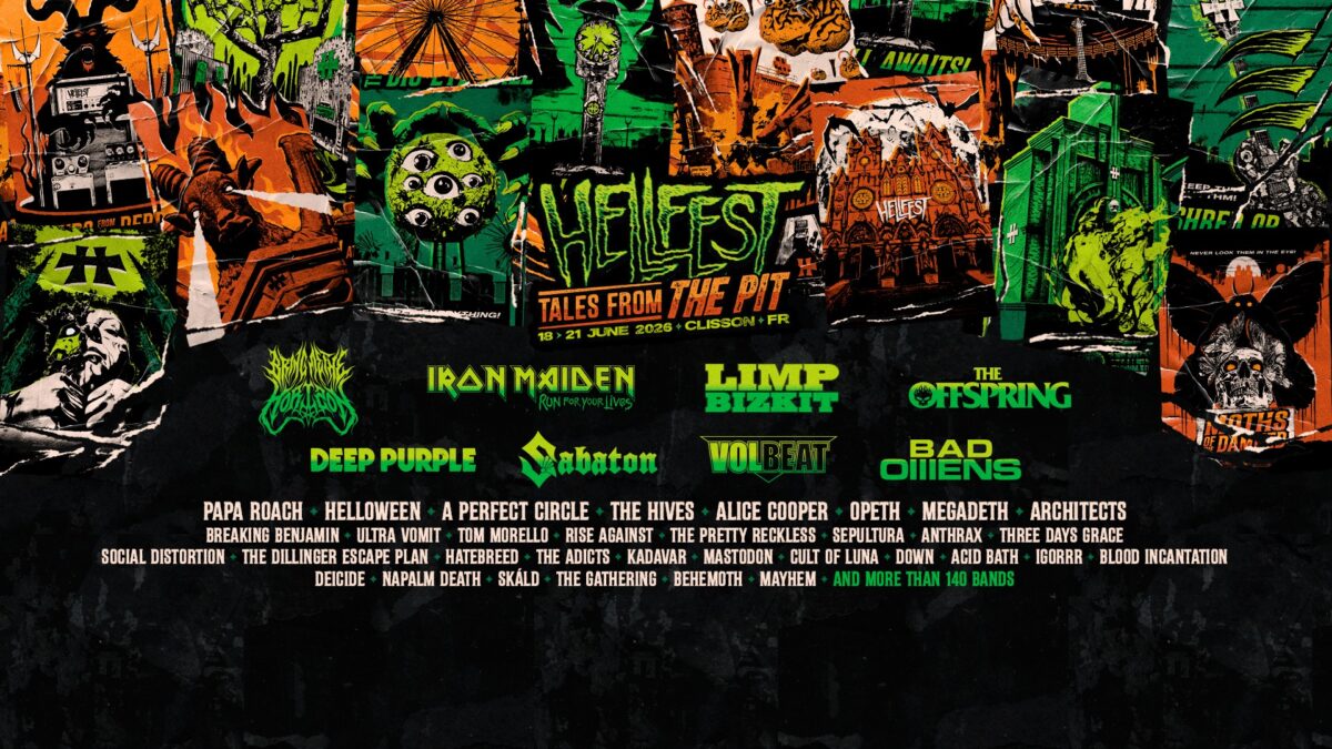 Hellfest, du 18 au 21 juin 2026 à Clisson (44)
