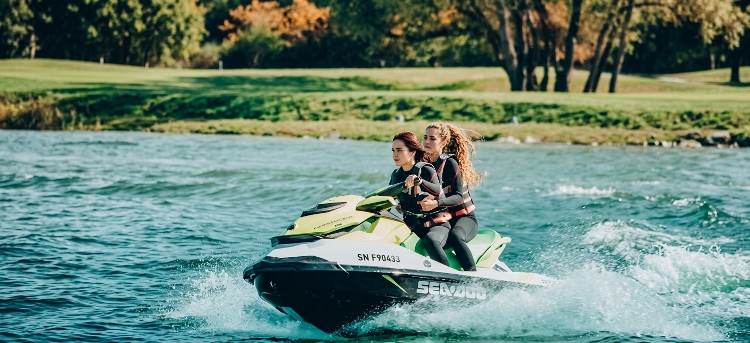Randonnée en jet ski au départ du port du Crouesty à Arzon dans le Morbihan