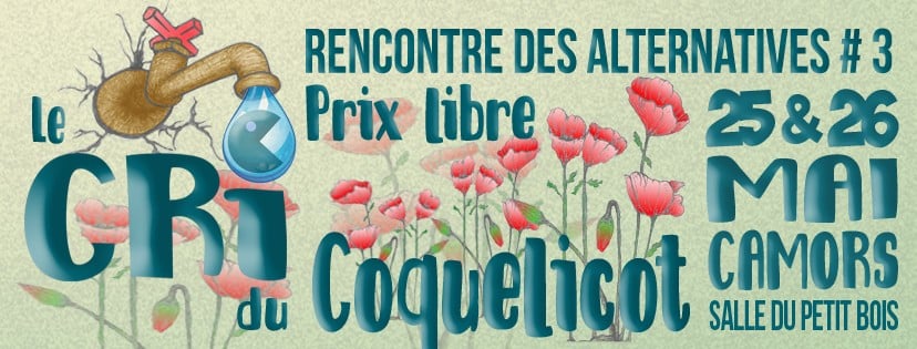 Cri du Coquelicot, 25 et 26 mai 2024 à Camors (56)