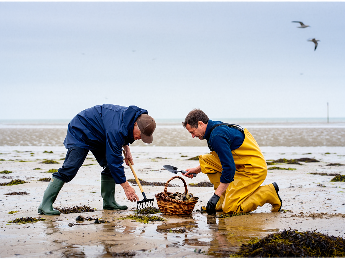 Préparation pêche à pied