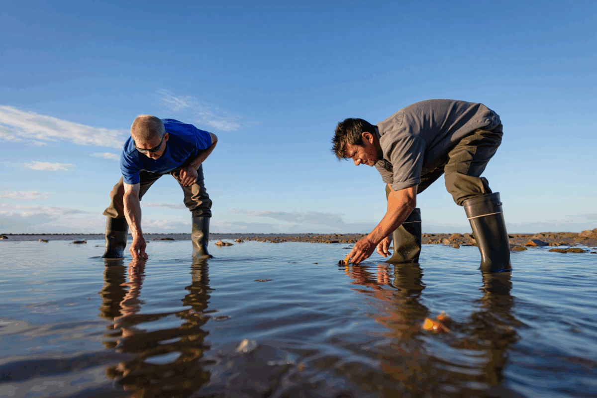 peche a pied sarzeau