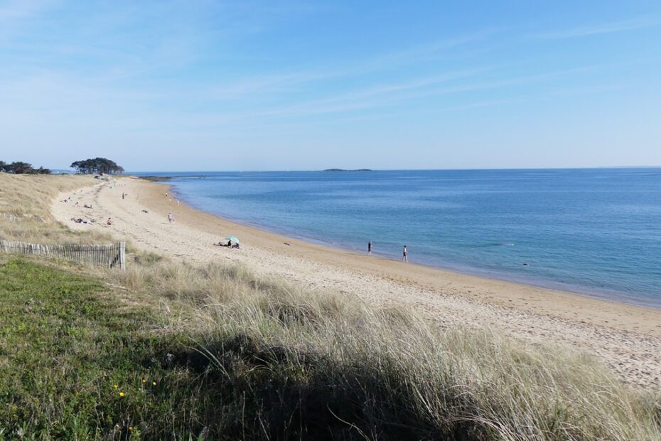 plage de saint pierre locmariaquer morbihan