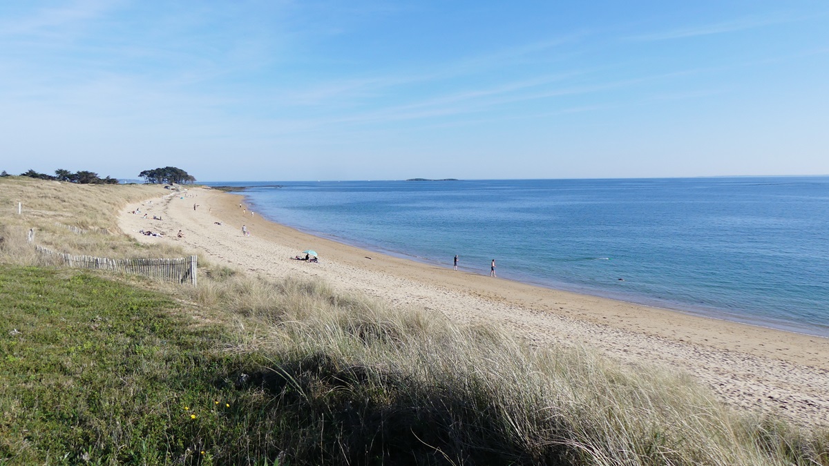 plage de saint pierre locmariaquer morbihan