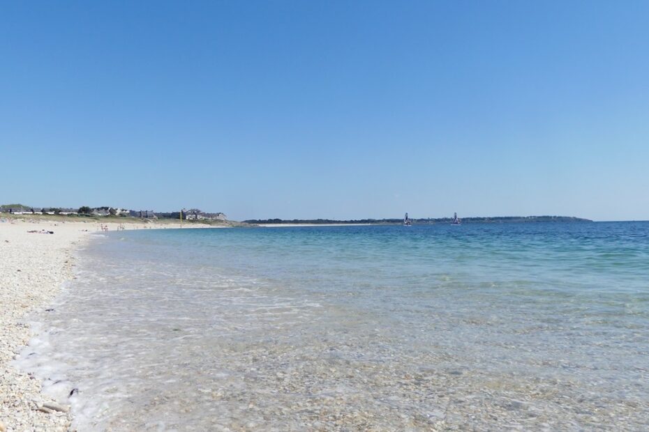 plage du fogeo arzon bretagne
