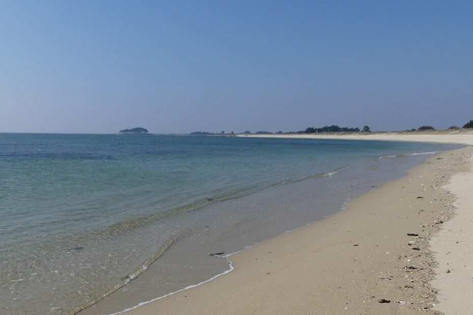 plages de Locmariaquer bretagne