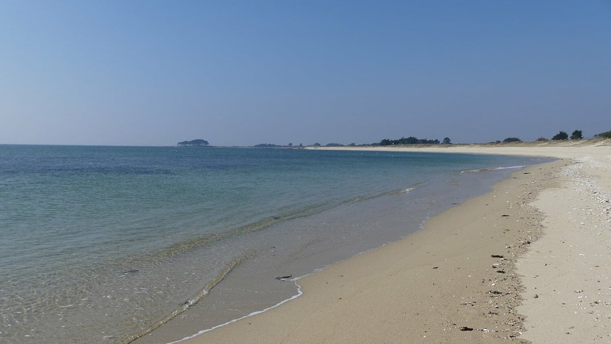 plages de Locmariaquer bretagne