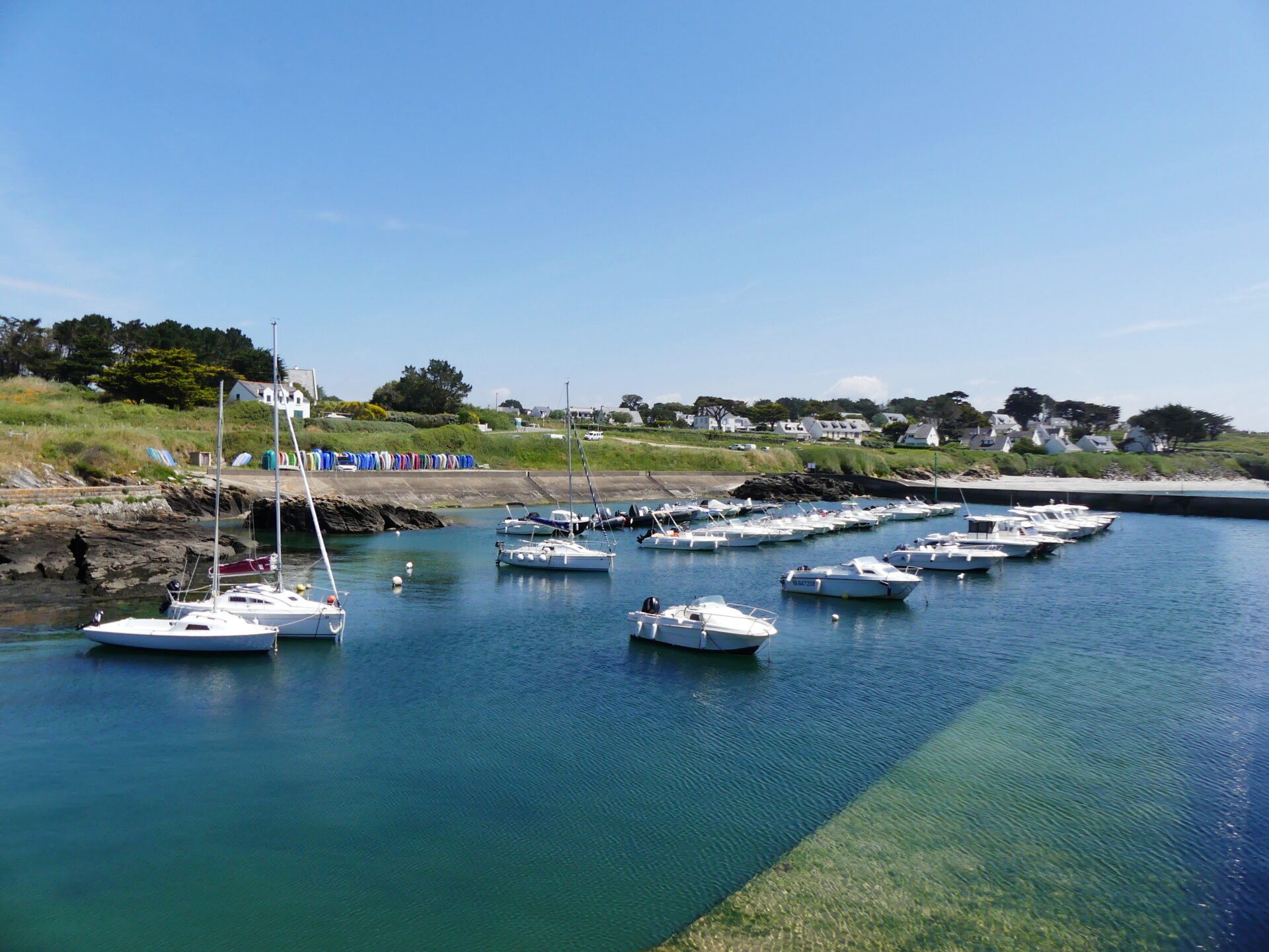 Port aux Moines à Saint-Gildas-de-Rhuys — port de pêche et de plaisance de la presqu'île de Rhuys