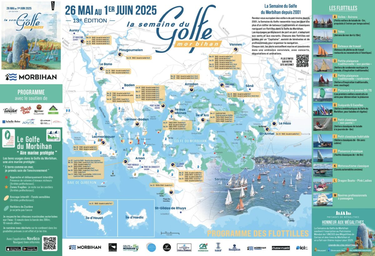 programme semaine du golfe 2025
