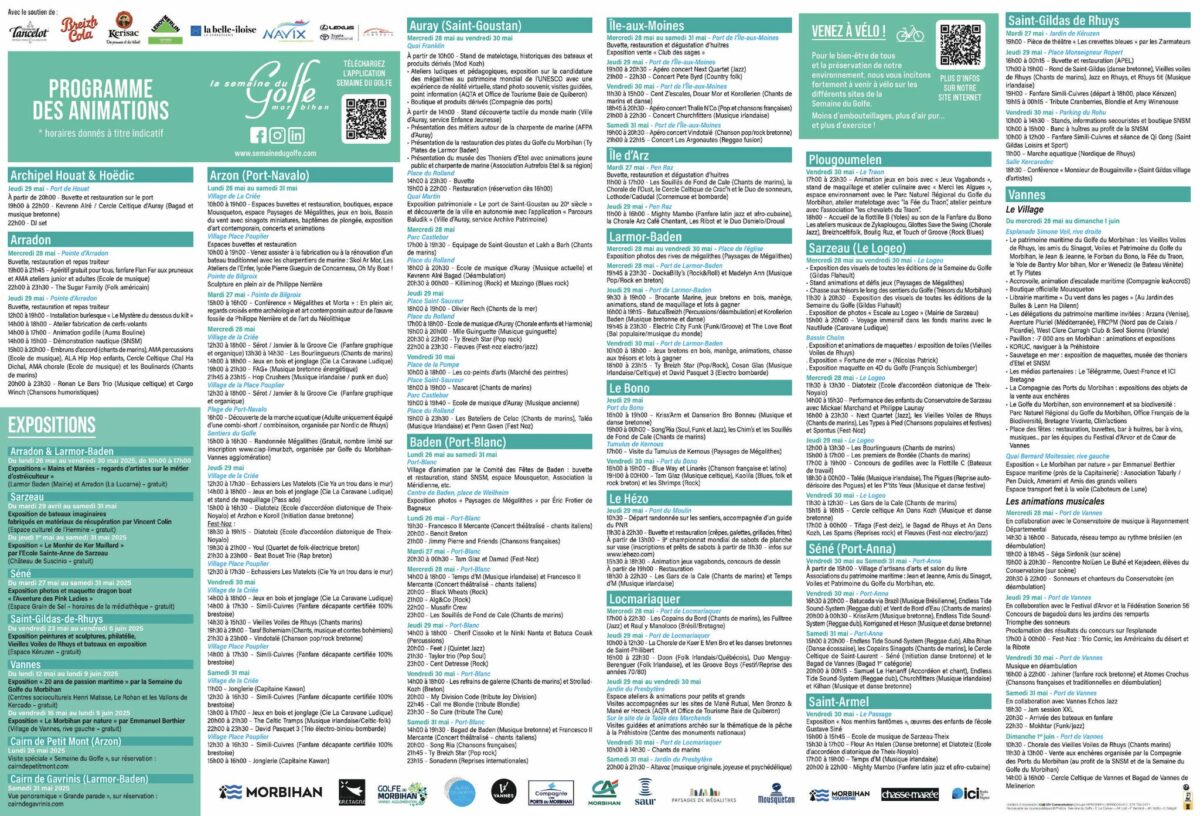 programme semaine du golfe 20256 fete du golfe