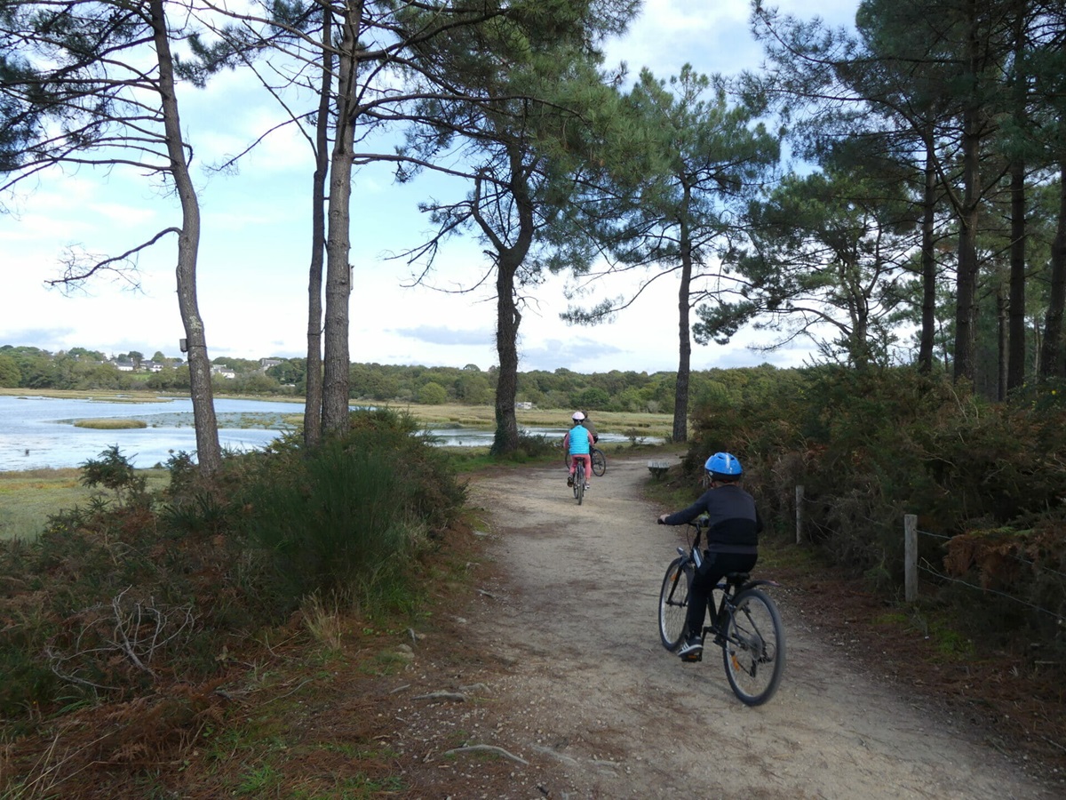 Baden Port Blanc à vélo